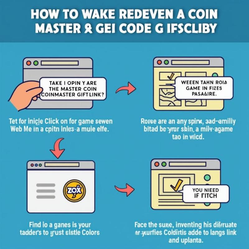 Hướng dẫn chi tiết cách nhập giftcode Coin Master qua link web để nhận phần thưởng miễn phí