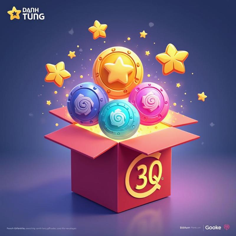 Hình ảnh minh họa giftcode Danh Tướng 3Q, quà tặng giá trị cho người chơi mới