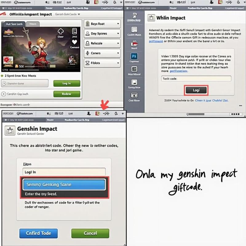 Cach nhap giftcode Genshin Impact tren website va trong game de nhan qua mien phi
