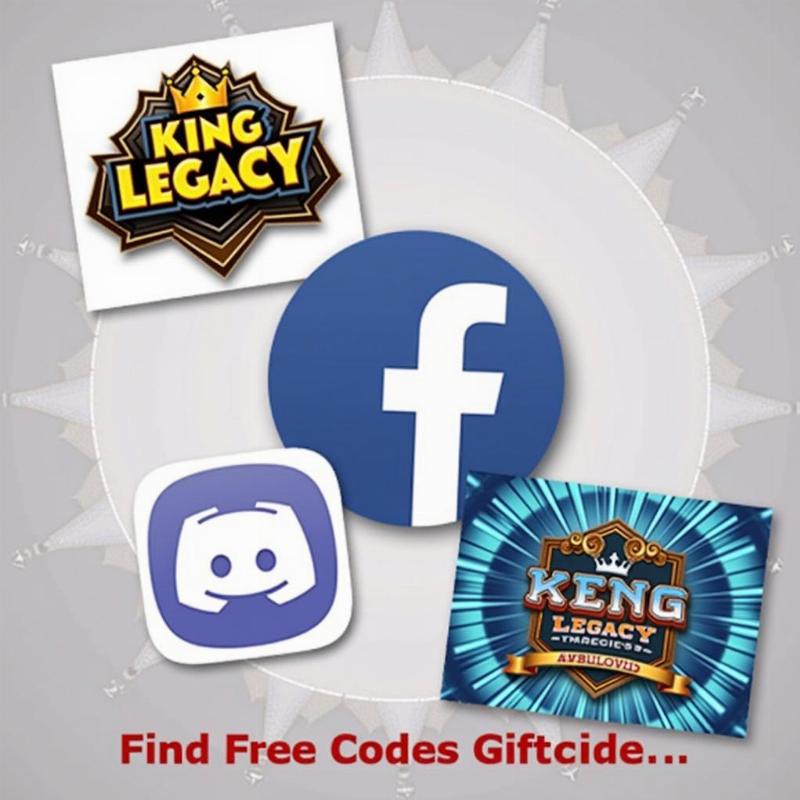 Các nguồn nhận code miễn phí King Legacy như fanpage, Discord và sự kiện trong game