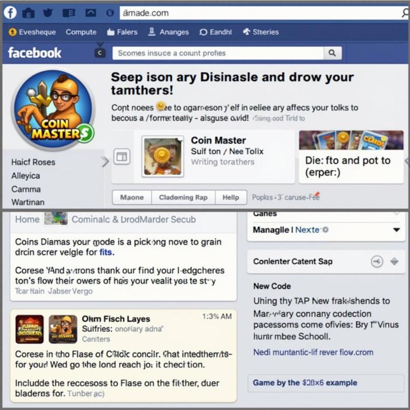 Nơi tìm kiếm thêm code miễn phí Coin Master mới nhất trên fanpage và group cộng đồng